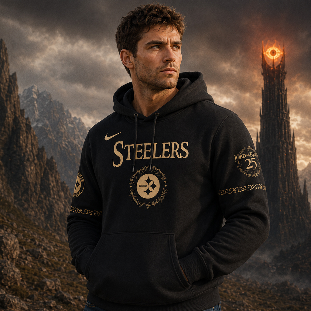 Pittsburgh Steelers Lord of The Rings Night 2026 Shirt 4 Pittsburgh Steelers Lord of The Rings Night 2026 Hoodie