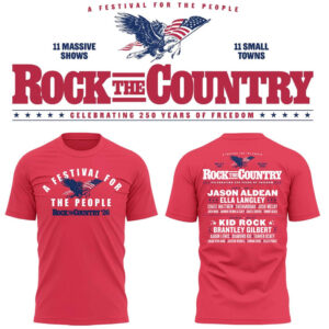 Rock the Country 2026 Celebrate 250 Years Of Freedom T-Shirt
