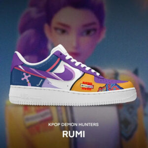Rumi Kpop Demon Hunters Air Force 1 Shoes Sneakers