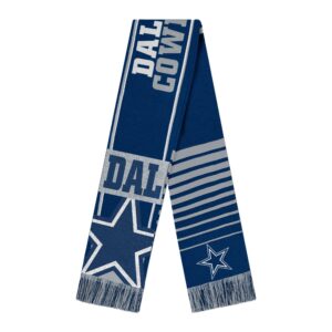 Unisex Dallas Cowboys National Football League Reversible Thematic Scarf for Football Fans