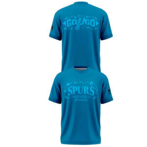San Antonio Spurs Playoffs Light Blue 2026 T-Shirt