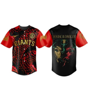 San Francisco Giants House of the Dragon Night 2026 Baseball Jersey