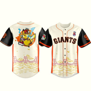 San Francisco Giants x Pokemon Worlds Night 2026 Baseball Jersey