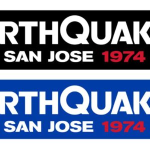 San Jose Earthquakes Two Tone Graphic Scarf - Fan Winter Accessory