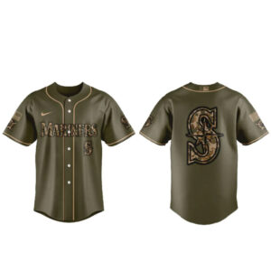Seattle Mariners Armed Forces Day 2026 Baseball Jersey