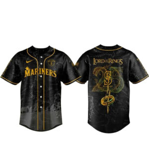 Seattle Mariners x The Lord Of The Rings 25th Anniversary Baseball Jersey