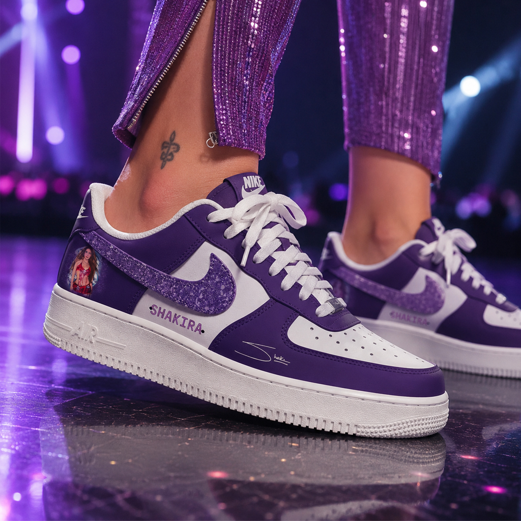 Shakira Las Mujeres Ya No Lloran Tour World Cup 2026 Air Force 1 Shoes Sneakers 3 Shakira Las Mujeres Ya No Lloran Tour World Cup 2026 Air Force 1 Shoes Sneakers
