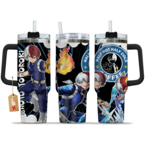 Shoto Todoroki My Hero Academia Anime Graphic Tumbler for Anime Fans