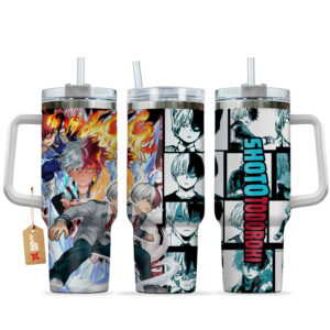 Shoto Todoroki My Hero Academia Graphic Tumbler for Anime Fans