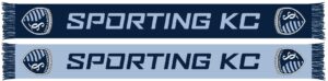 Sporting Kansas City Two Tone Graphic Scarf - Fan Winter Accessory