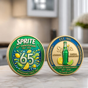 Sprite 65th Anniversary Refreshing Since 1961 Coin