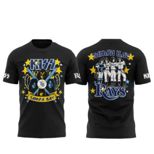 Tampa Bay Rays x Kiss Night 2026 T-Shirt