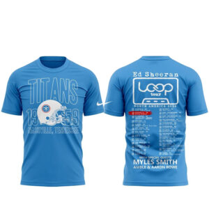Tennessee Titans x Ed Sheeran Loop Tour 2026 T-Shirt