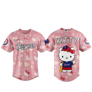 Texas Rangers x Hello Kitty 2026 Baseball Jersey