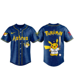 Texas Rangers x Pokemon 2026 Baseball Jersey Version 2