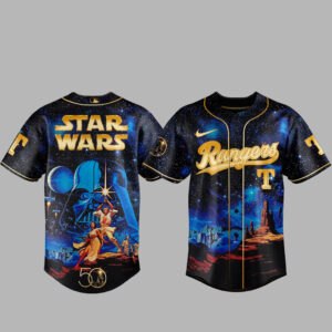 Texas Rangers x Star Wars 2026 Baseball Jersey Version 2