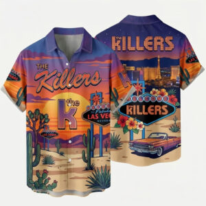 The Killers Las Vegas Hawaiian Shirt