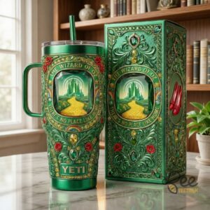 Unisex The Wizard Of Oz With Handle Graphic Tumbler for Fans
