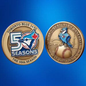 Toronto Blue Jays 50Th Season Commemorative Coin