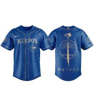 Toronto Blue Jays The Lord of The Rings 2026 Night Blue Baseball Jersey