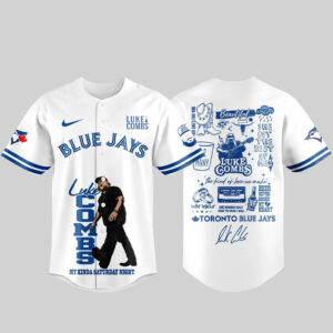 Toronto Blue Jays x Luke Combs My Kinda Saturday Night Tour 2026 Baseball Jersey
