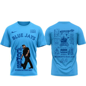 Toronto Blue Jays x Luke Combs My Kinda Saturday Night Tour 2026 T-Shirt