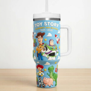 Toy Story To Infinity And Beyond 1995 2026 Graphic Tumbler for Movie Fans