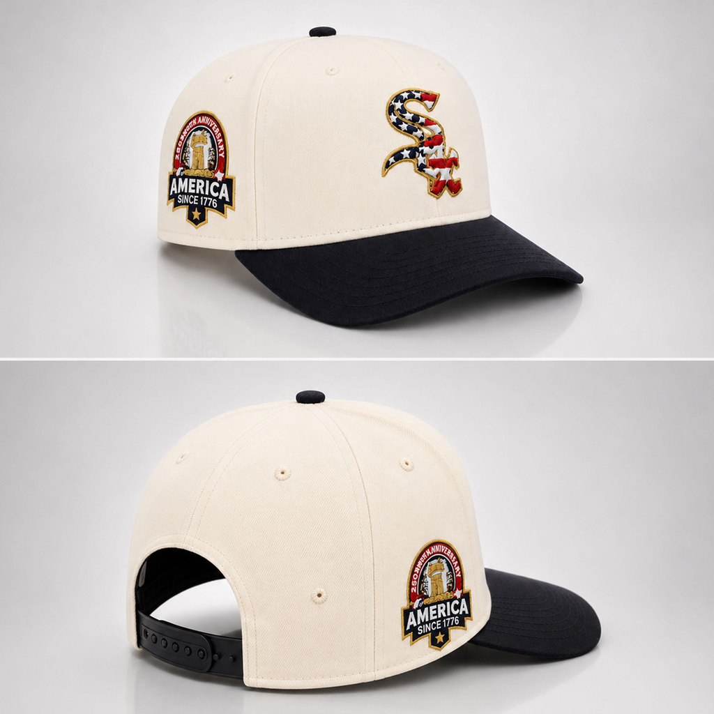 Unisex Chicago White Sox America 250th Anniversary 2026 Patriotic Graphic Hat for Baseball Fans 2 Unisex Chicago White Sox America 250th Anniversary 2026 Patriotic Graphic Hat for Baseball Fans