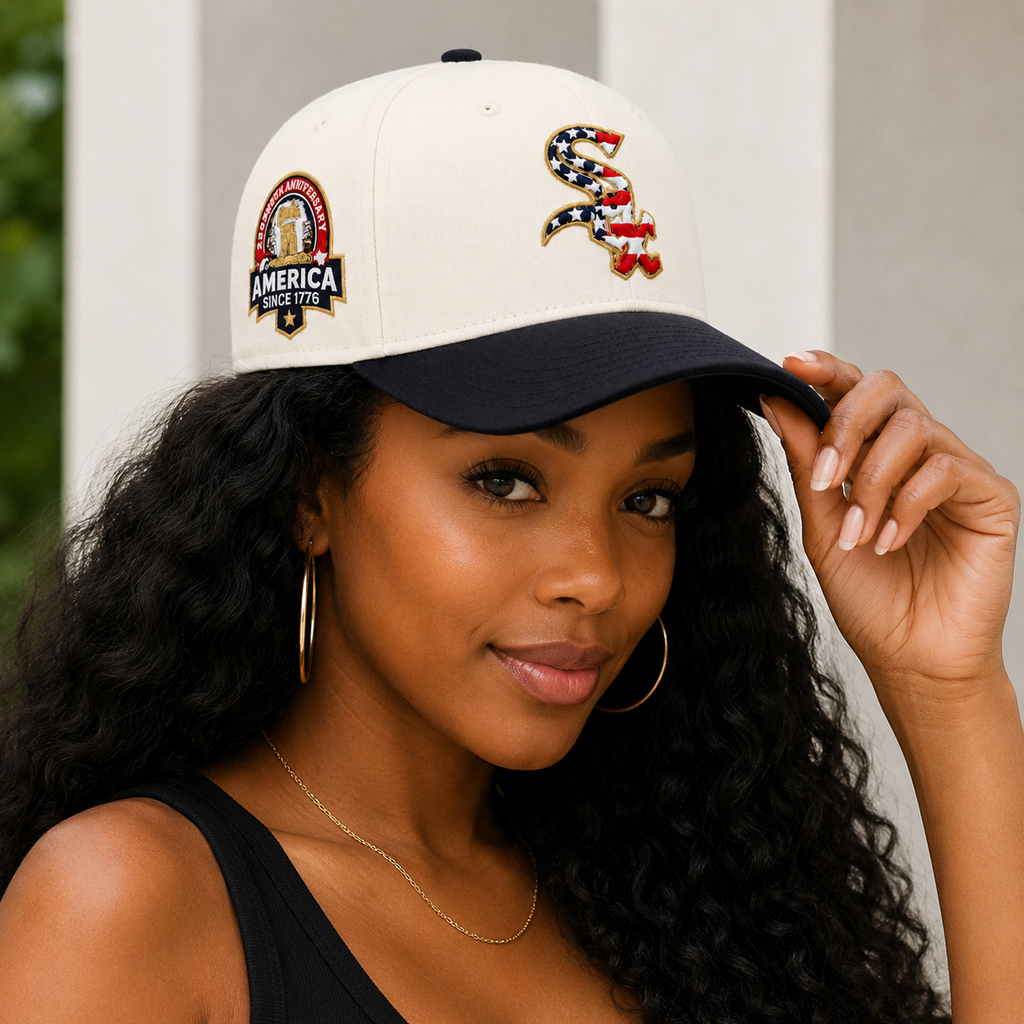 Unisex Chicago White Sox America 250th Anniversary 2026 Patriotic Graphic Hat for Baseball Fans 3 Unisex Chicago White Sox America 250th Anniversary 2026 Patriotic Graphic Hat for Baseball Fans