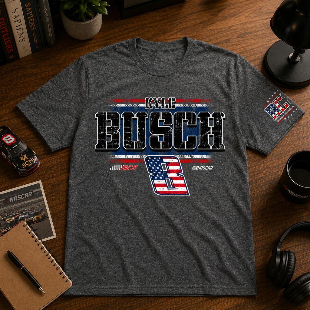Unisex Daniel Suarez Kyle Busch 8 Graphic Shirt 2026 for Racing Fans 2 Unisex Daniel Suarez Kyle Busch 8 Graphic Shirt 2026 for Racing Fans