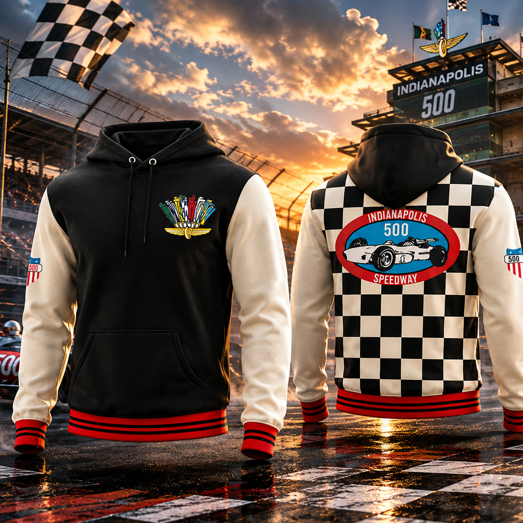 Unisex I Fever Caitlin Clark x Indy 500 Graphic Hoodie for Basketball Fans 3 Unisex I Fever Caitlin Clark x Indy 500 Graphic Hoodie for Basketball Fans