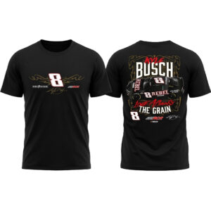 Unisex Kyle Busch #8 Graphic T-Shirt – Love Against The Grain Racing Fan Tee