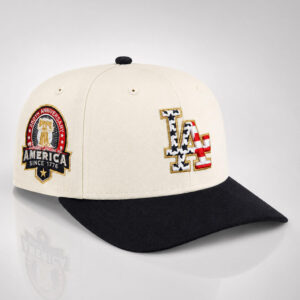 Unisex Los Angeles Dodgers America 250th Anniversary 2026 Patriotic Graphic Hat for Baseball Fans