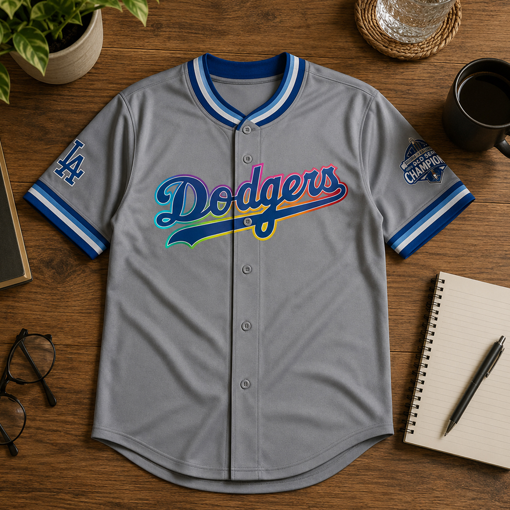 Unisex Los Angeles Dodgers Pride Night 2026 The Champs Baseball Jersey for Baseball Fans 4 Unisex Los Angeles Dodgers Pride Night 2026 The Champs Baseball Jersey for Baseball Fans