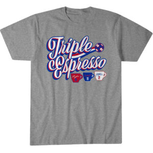 Unisex Mallory Swanson Trinity Rodman And Sophia Wilson Triple Espresso Graphic T-Shirt for Soccer Fans