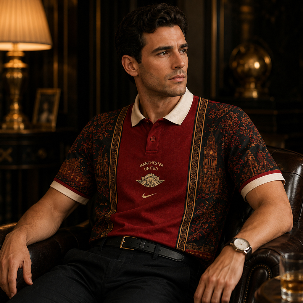 Unisex Manchester United FC x Heritage Paris Graphic Polo Shirt 2026 for Soccer Fans 2 Unisex Manchester United FC x Heritage Paris Graphic Polo Shirt 2026 for Soccer Fans