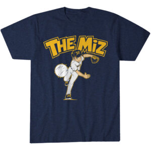 Unisex Milwaukee Brewers Jacob Misiorowski Anime Miz Graphic T-Shirt for Baseball Fans