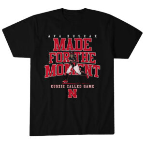 Unisex Nebraska Softball Ava Kuszak Made For The Moment Graphic Shirt for Softball Fans