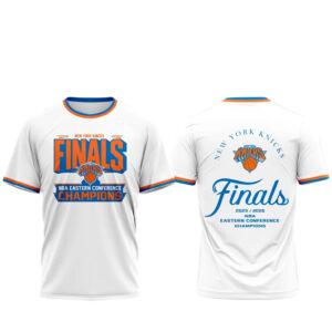 Unisex New York Knicks Eastern Conference Champions Graphic T-Shirt 2026 for Basketball Fans