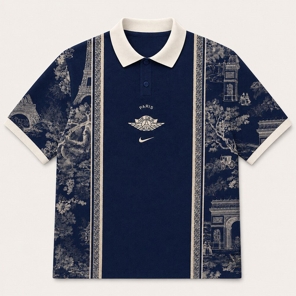 Unisex Paris Midnight Heritage Graphic Polo Shirt 2026 for Soccer Fans 1 Unisex Paris Midnight Heritage Graphic Polo Shirt 2026 for Soccer Fans