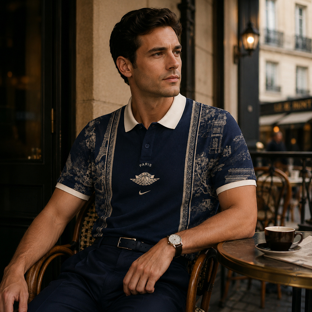 Unisex Paris Midnight Heritage Graphic Polo Shirt 2026 for Soccer Fans 3 Unisex Paris Midnight Heritage Graphic Polo Shirt 2026 for Soccer Fans