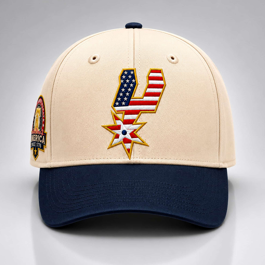 Unisex San Antonio Spurs America 250th Anniversary 2026 Patriotic Graphic Hat for Basketball Fans 1 Unisex San Antonio Spurs America 250th Anniversary 2026 Patriotic Graphic Hat for Basketball Fans