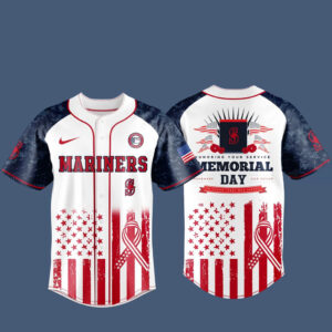 Unisex Seattle Mariners Eternal Honor Memorial Day 2026 Baseball Jersey for Baseball Fans