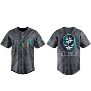 Unisex Seattle Mariners Grateful Dead Night 2026 Baseball Jersey for Baseball Fans