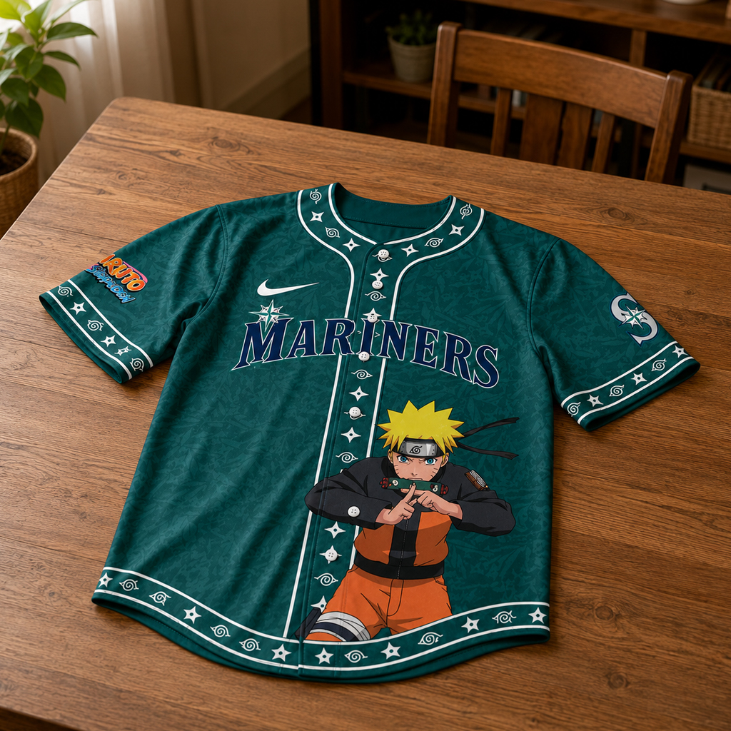 Unisex Seattle Mariners Naruto Ninja Legend Night Graphic Baseball Jersey 2026 for Baseball Fans 2 Unisex Seattle Mariners Naruto Ninja Legend Night Graphic Baseball Jersey 2026 for Baseball Fans