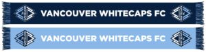 Vancouver Whitecaps Two Tone Graphic Scarf - Fan Winter Accessory