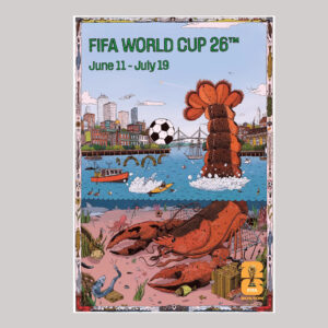 World Soccer Celebration 2026 Boston Host City Poster