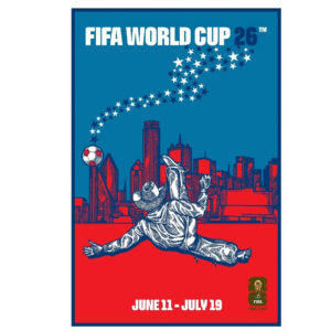 World Soccer Celebration 2026 Dallas Host City Poster