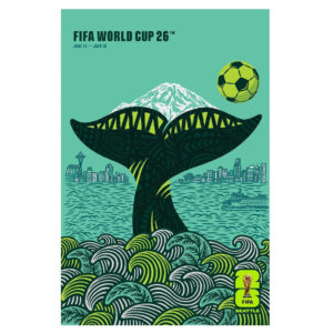 World Soccer Celebration 2026 Seattle Host City Poster