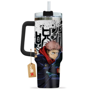 Yuji Itadori Jujutsu Kaisen Anime Graphic Tumbler for Anime Fans